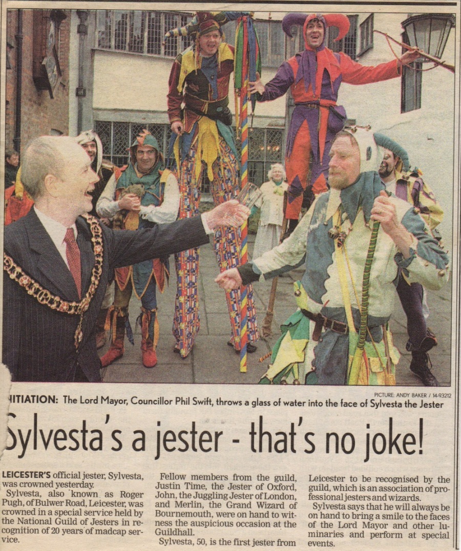 sylvesta the jester from leicester